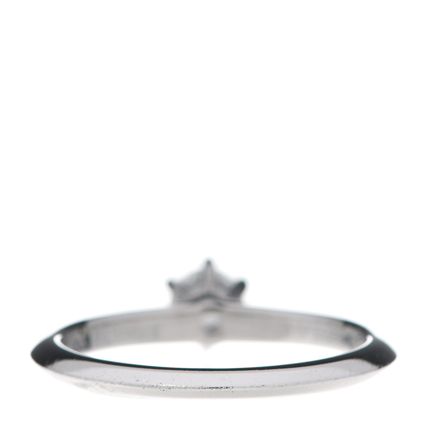 Platinum Diamond .34ct Solitaire Engagement Ring 51 5.75