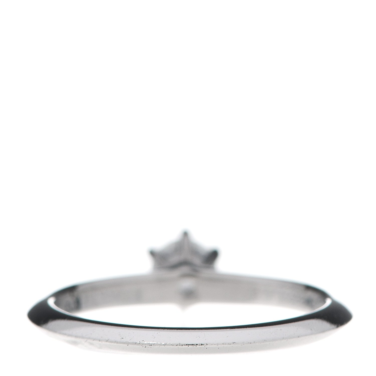 Tiffany Platinum Diamond .34ct Solitaire Engagement Ring 51 5.75 3 of 5