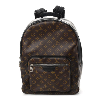Louis Vuitton Monogram Macassar Josh Backpack 1 of 12