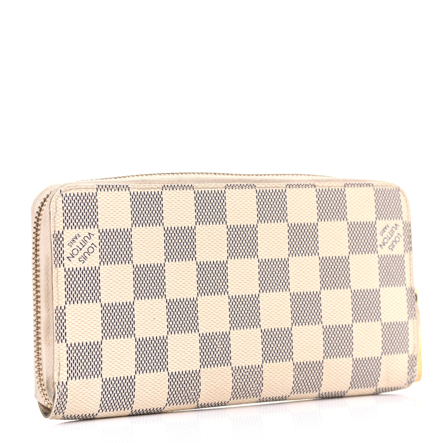 Louis Vuitton Damier Azur Zippy Wallet 2 of 12