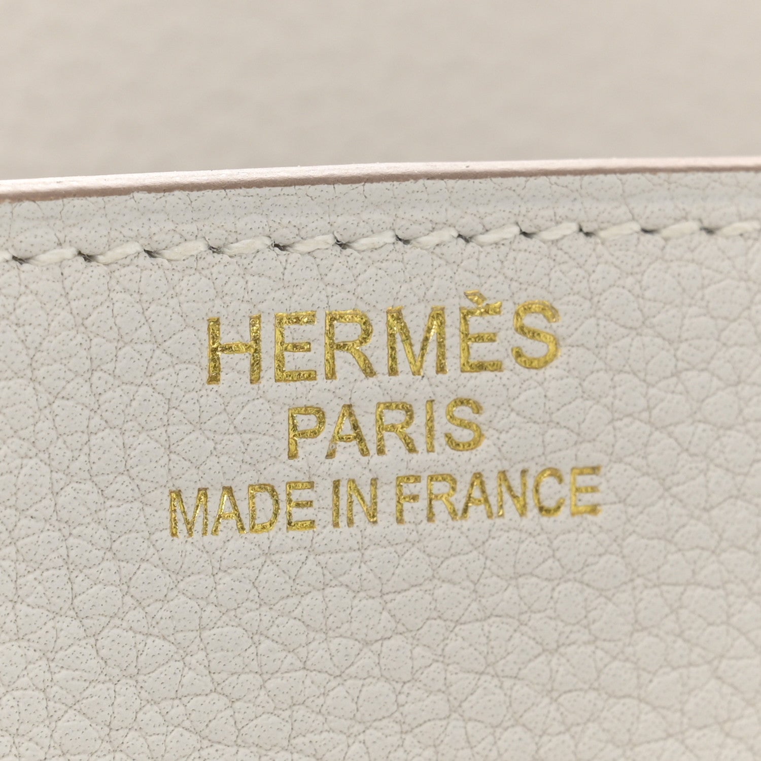 Hermes Togo Birkin 35 Gris Pale 6 of 12