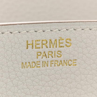 Hermes Togo Birkin 35 Gris Pale 6 of 12