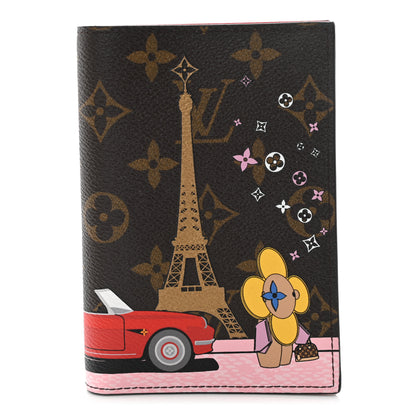 Louis Vuitton Monogram 2019 Christmas Animation Passport Cover Rouge 1 of 8