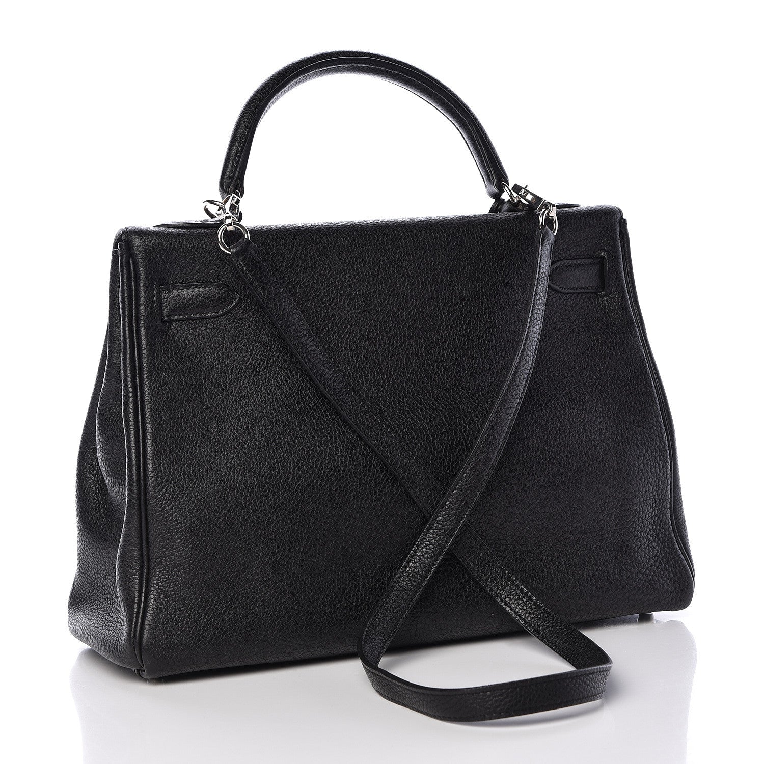 Hermes Togo Kelly Retourne 32 Black 3 of 38