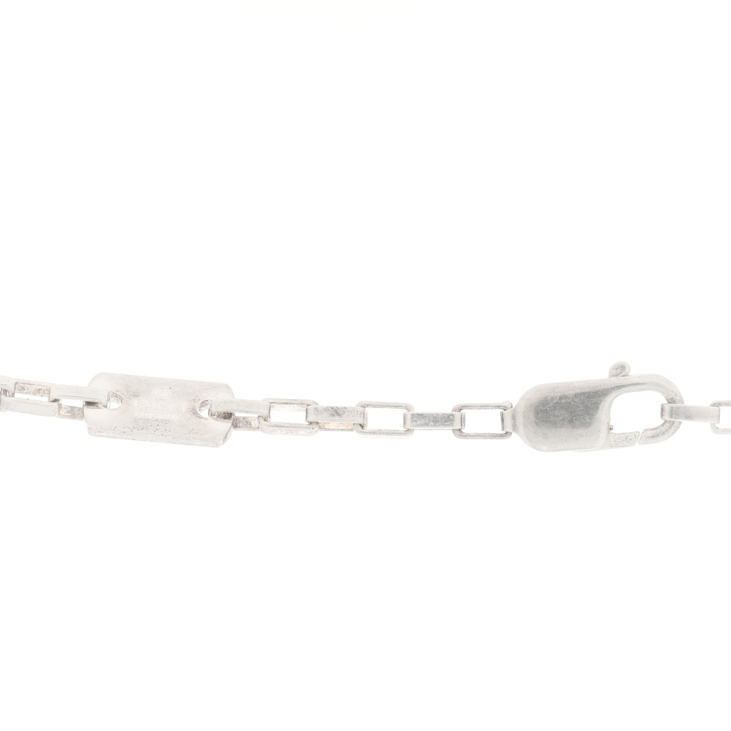 Gucci Sterling Silver Icon G Pendant Necklace 4 of 6