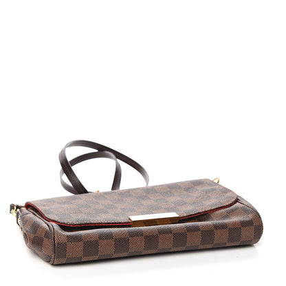 Louis Vuitton Damier Ebene Favorite MM 3 of 10