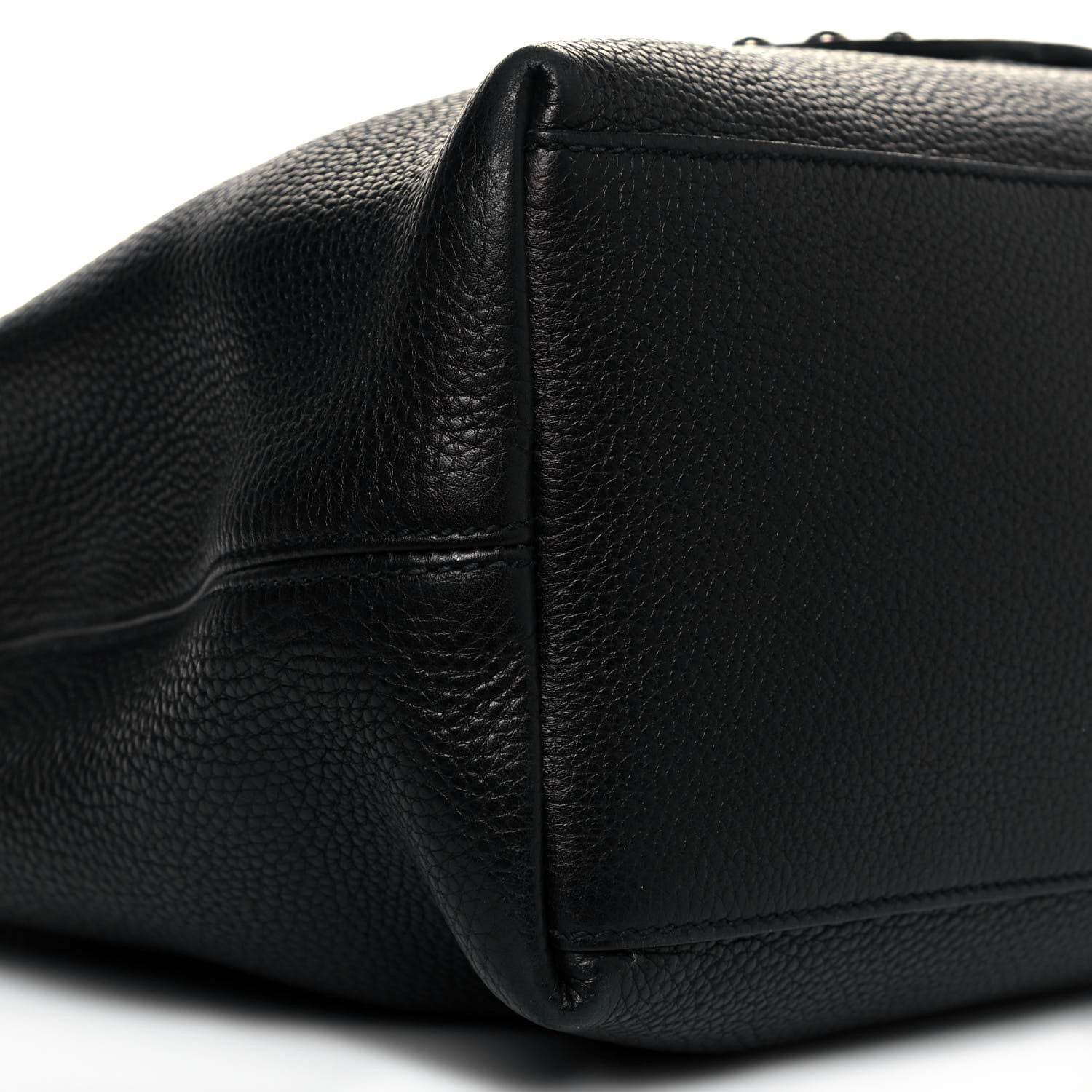 Gucci Pebbled Calfskin Studded Medium Soho Chain Shoulder Bag Black 8 of 11