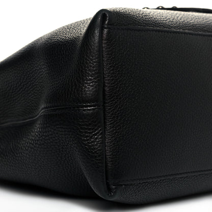 Gucci Pebbled Calfskin Studded Medium Soho Chain Shoulder Bag Black 8 of 11