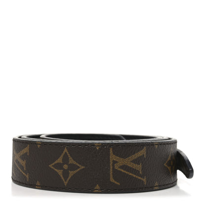 Louis Vuitton Monogram Bandouliere Shoulder Strap XL Black 2 of 5