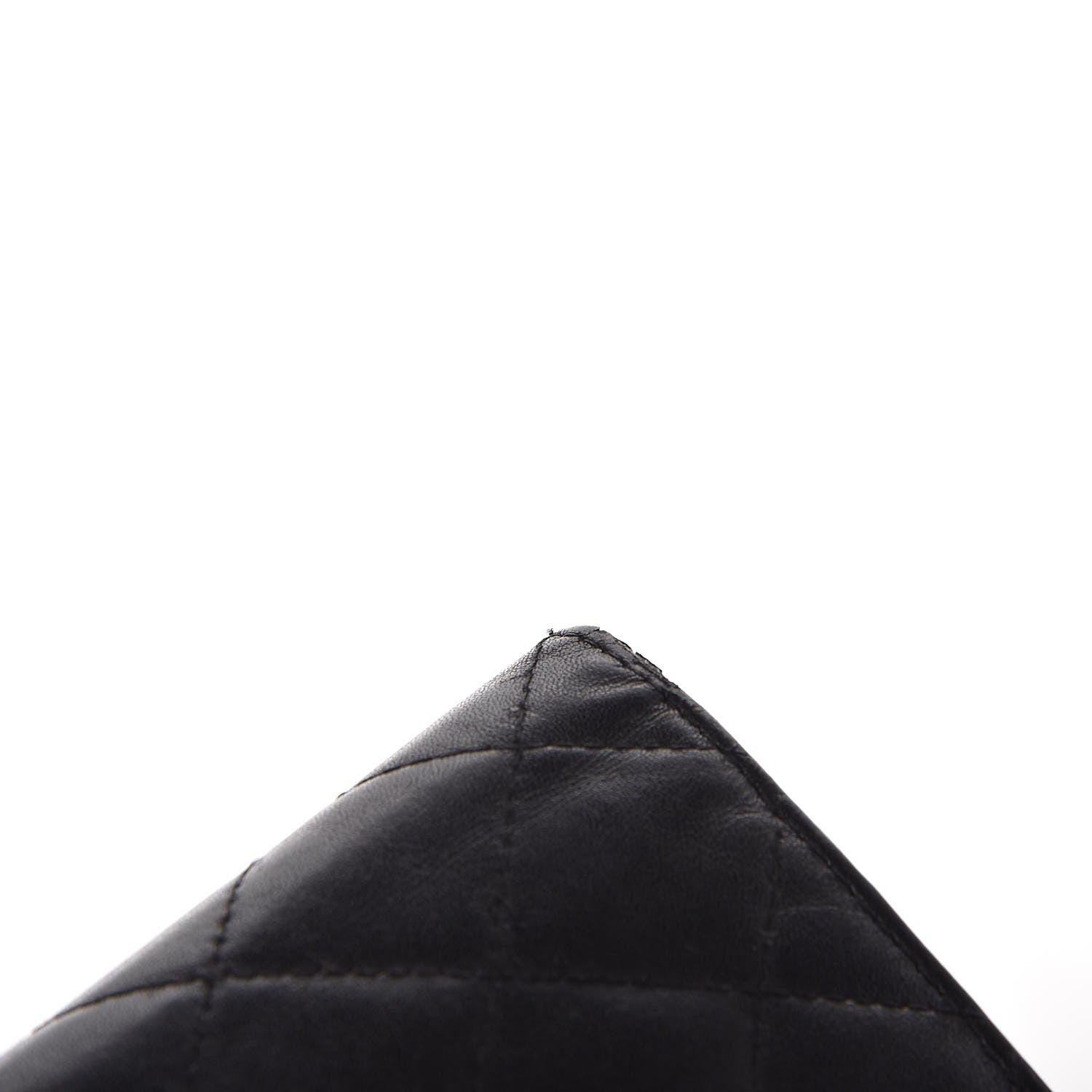 Chanel Calfskin Quilted Cambon Yen Wallet Black 9 of 9