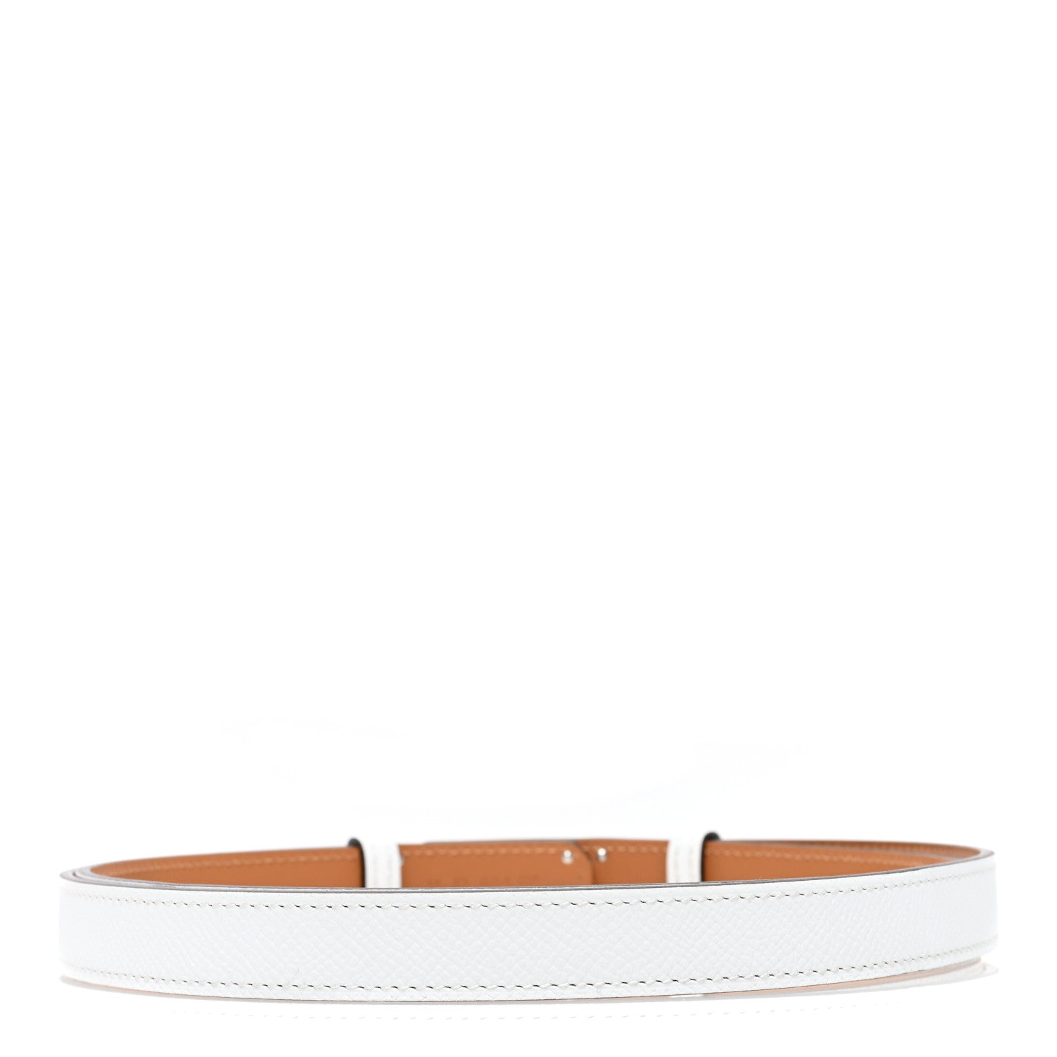 Hermes Epsom Kelly Belt White 2 of 4