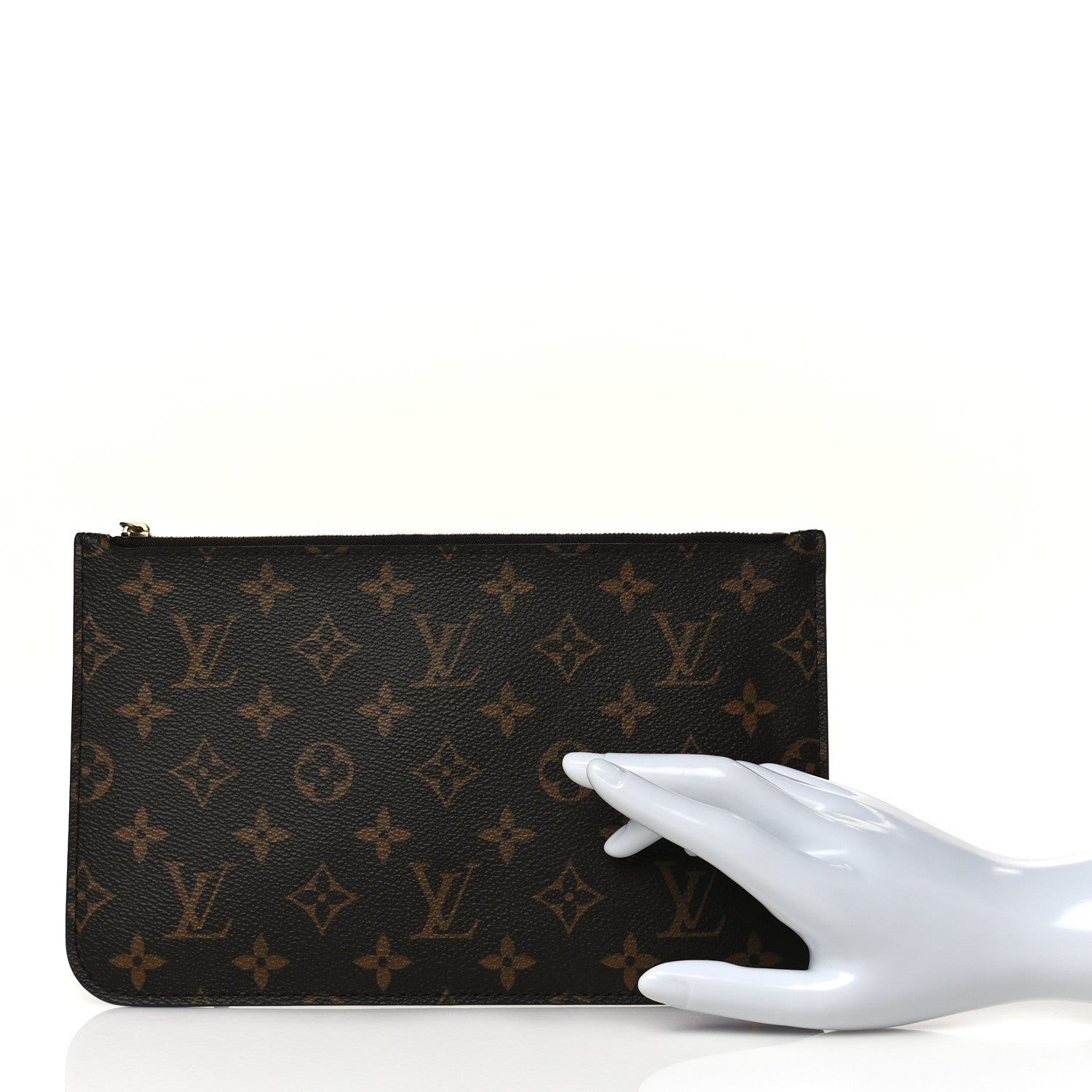 Louis Vuitton Monogram Neverfull MM GM Pochette 2 of 9