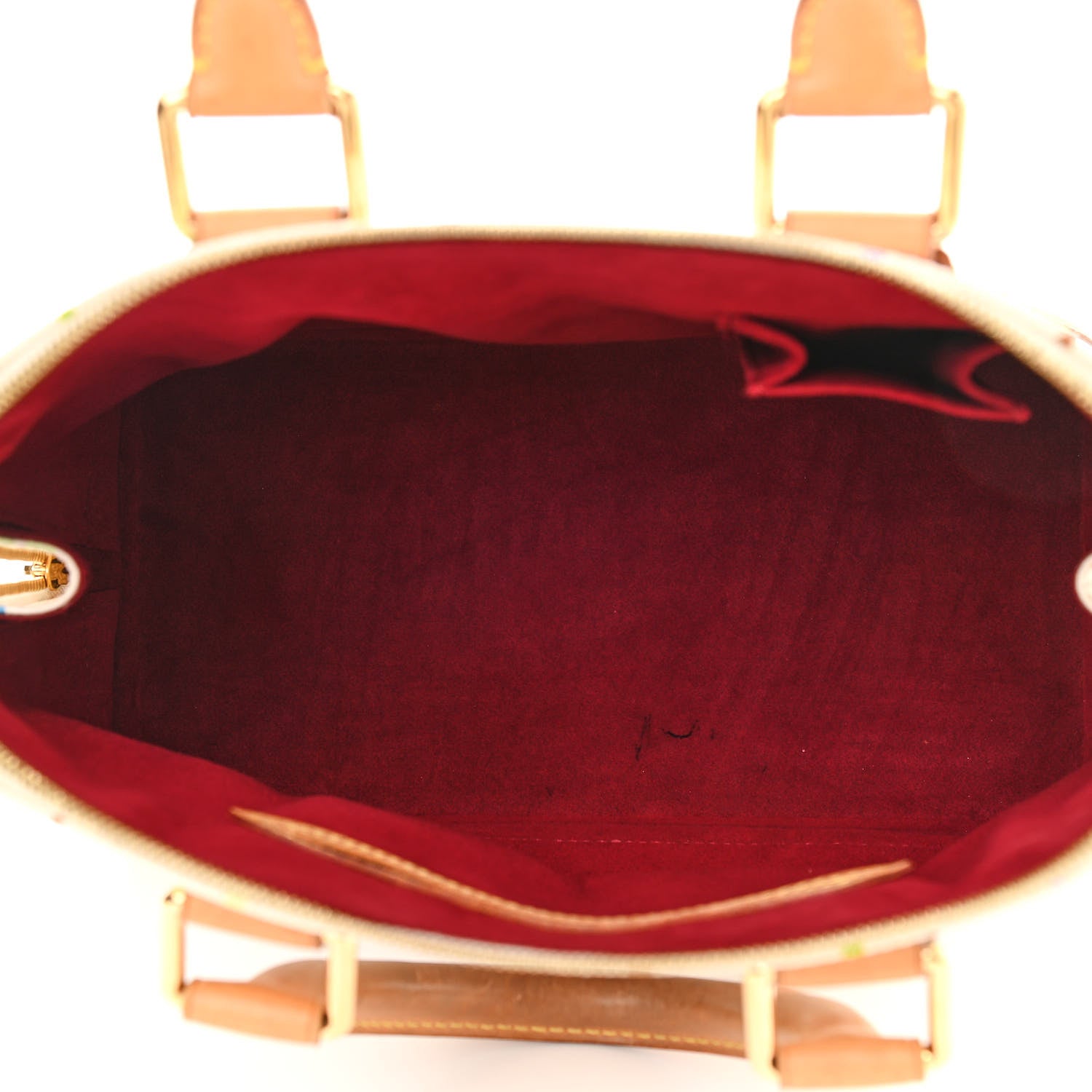 Louis Vuitton Monogram Multicolor Alma White 5 of 12