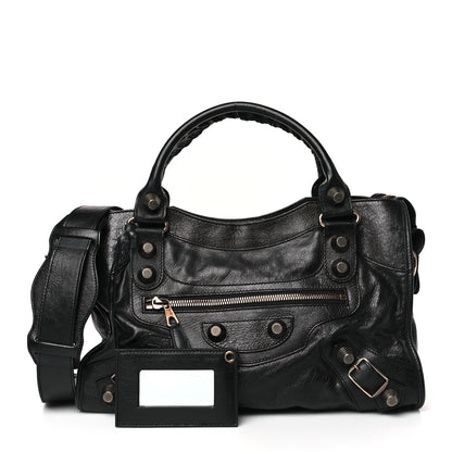 Balenciaga Agneau Giant 21 Rose Gold Hardware City Black 1 of 9