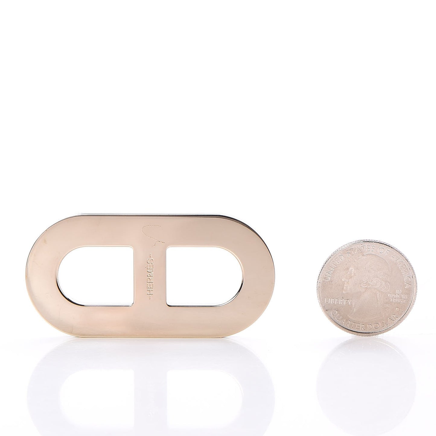 Palladium Permabrass Chaine D Ancre Scarf Ring