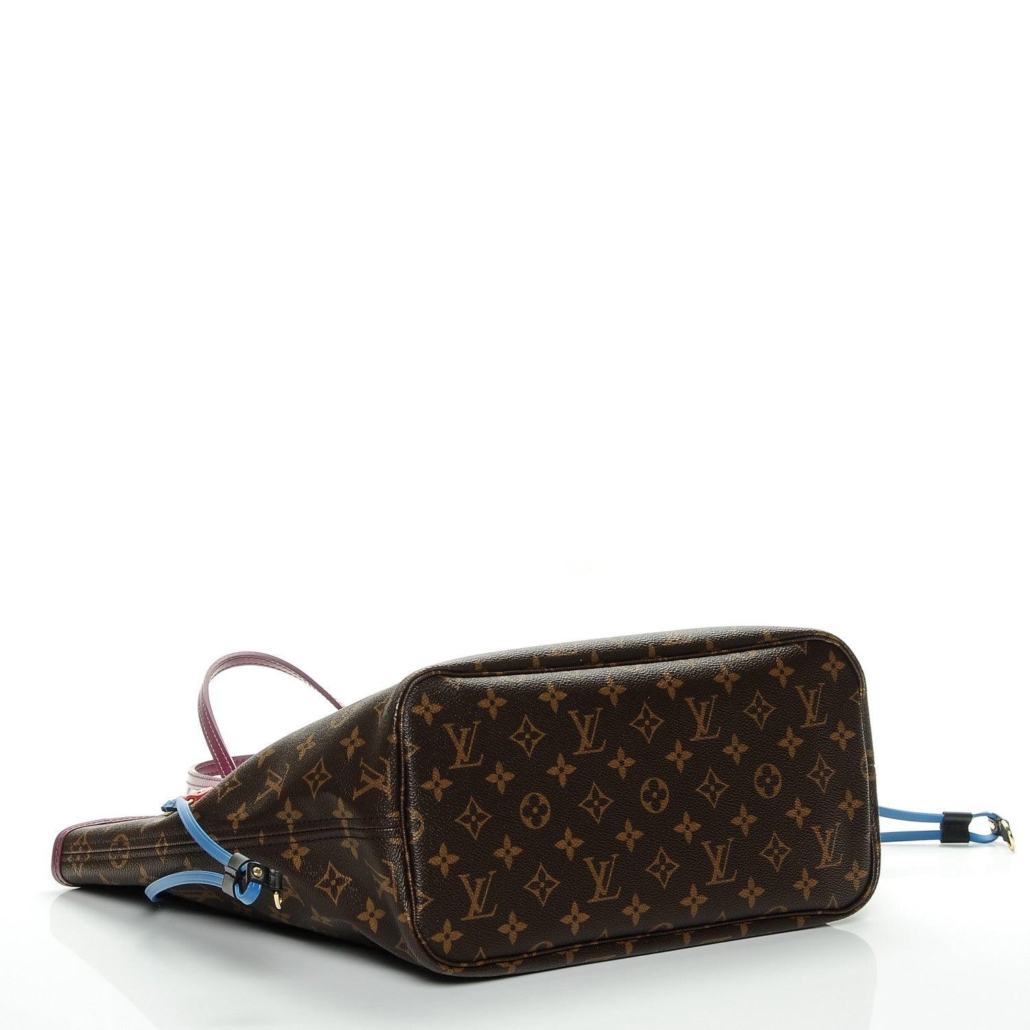 Louis Vuitton Monogram Totem Neverfull MM Magenta 4 of 6
