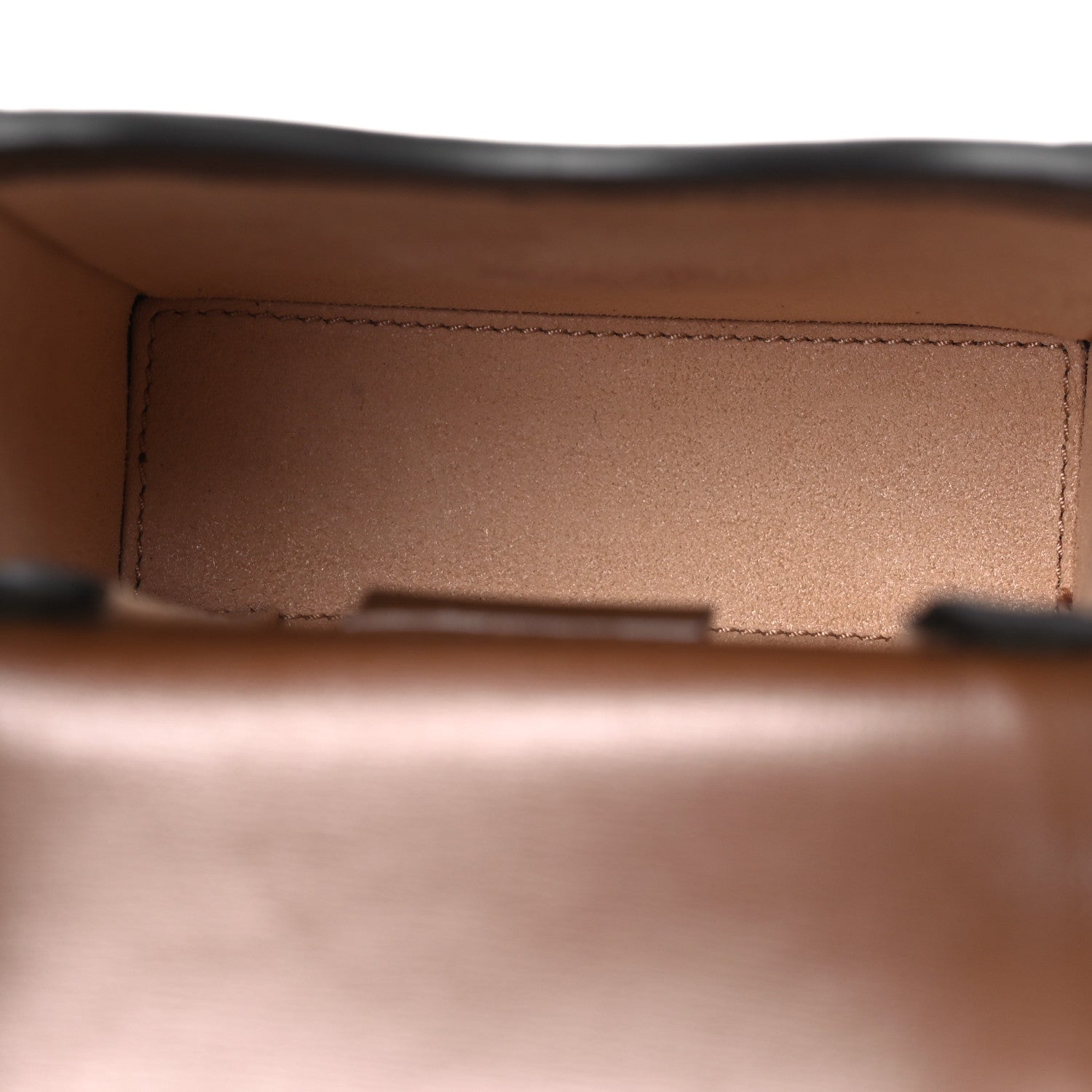 Gucci GG Supreme Monogram Mini Horsebit 1955 Crossbody Bag Beige Brown Sugar 5 of 12