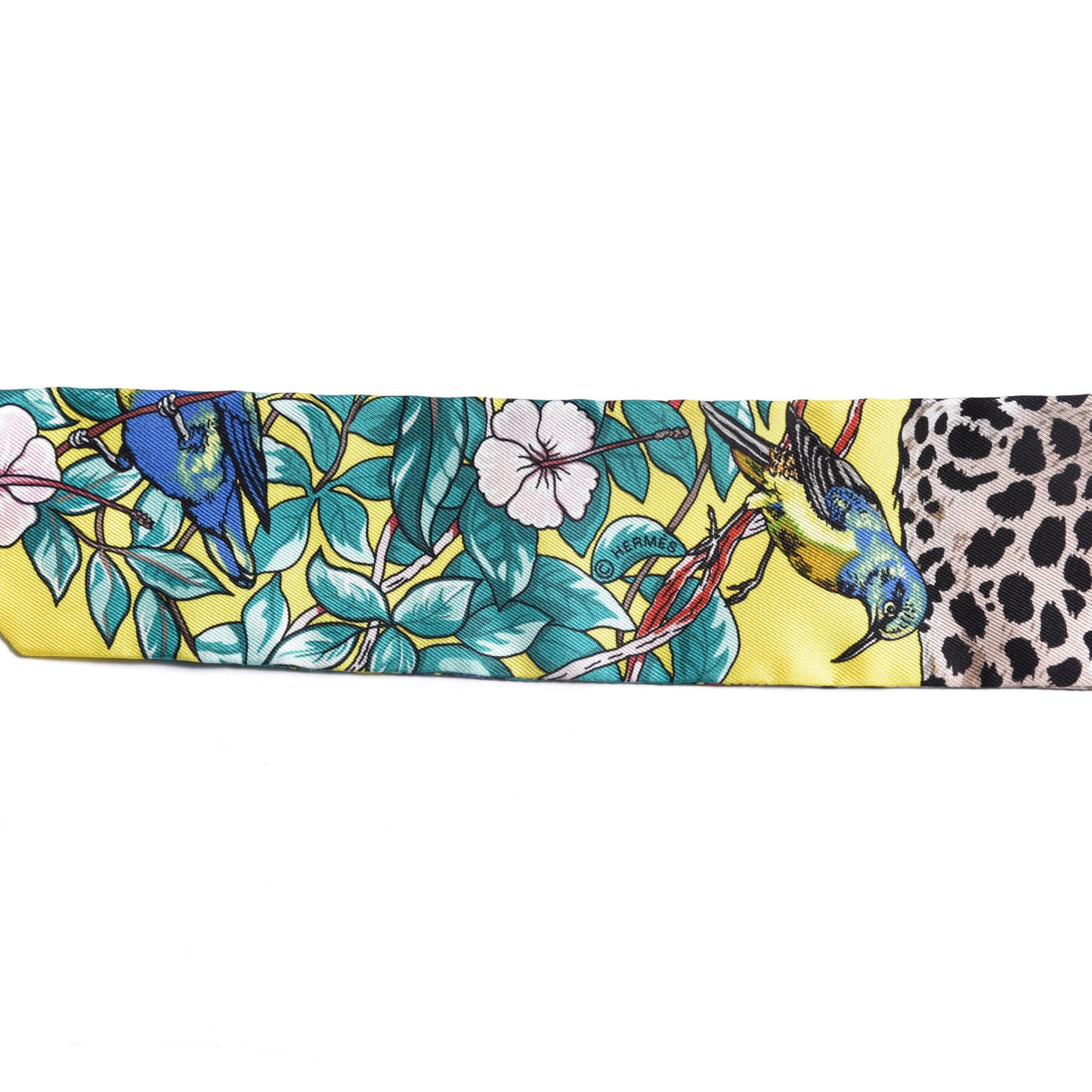 Silk Jungle Love Love Twilly Jaune Vif Canard