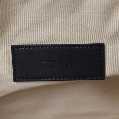 Givenchy Rubber Effect Canvas Quilted Duo Shopper Tote White 8 of 9