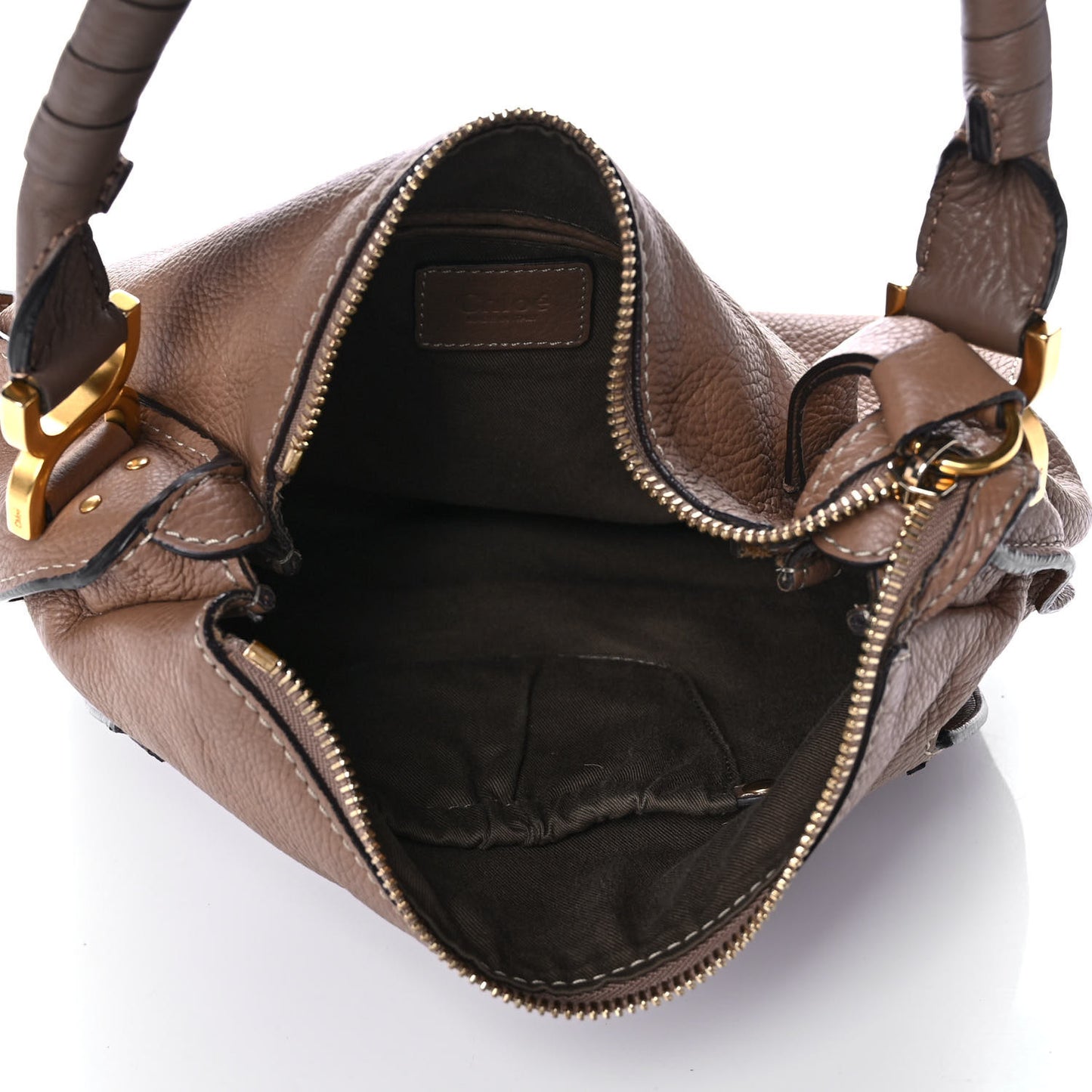 Calfskin Medium Marcie Hobo Nut