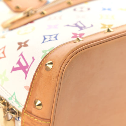 Louis Vuitton Monogram Multicolor Alma White 8 of 17