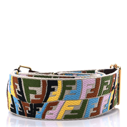 Fendi X SARA COLEMAN Canvas Vitello King FF Fish Eye Strap You Multicolor 2 of 4