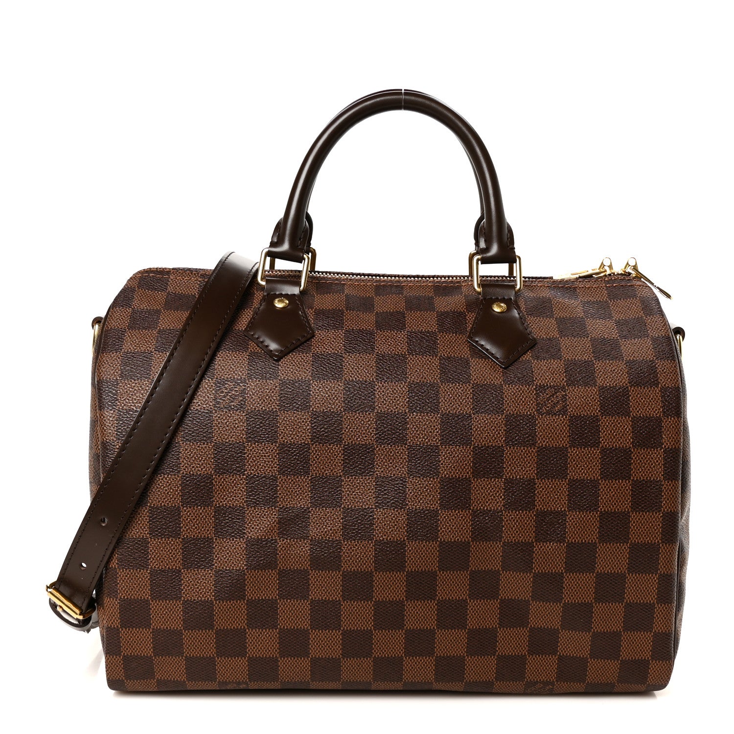 Louis Vuitton Damier Ebene Speedy Bandouliere 30 1 of 13
