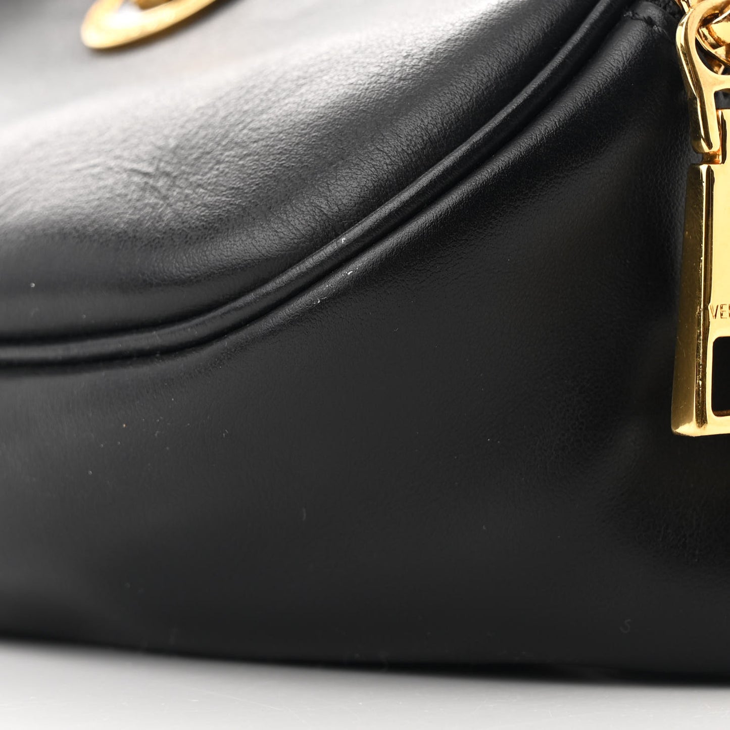 Calfskin Medea Belt Bag Black