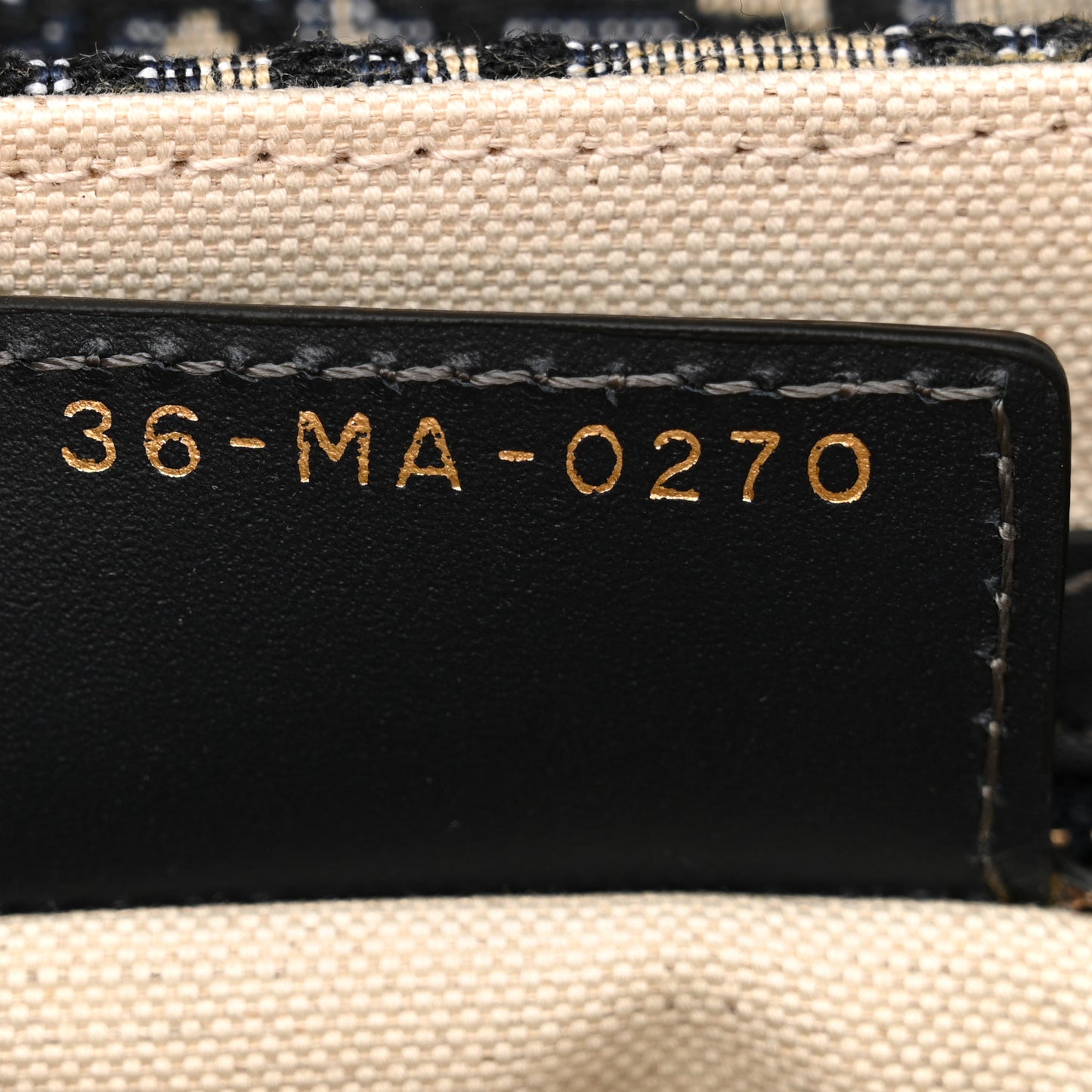 Oblique Saddle Bag Blue