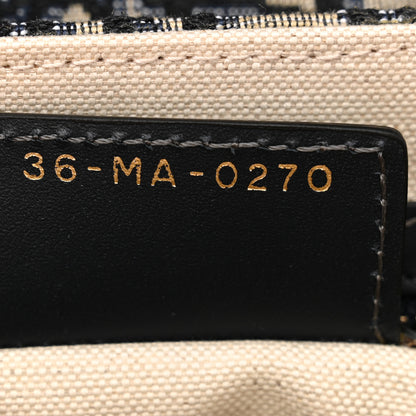 Christian Dior Oblique Saddle Bag Blue 7 of 10