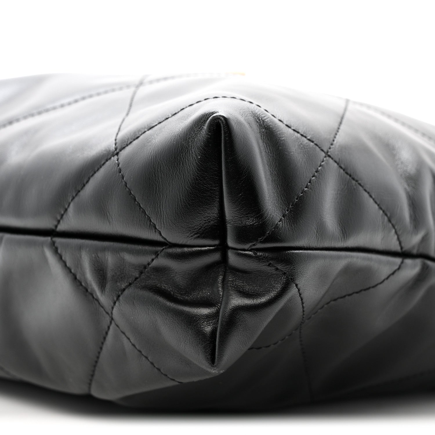 Chanel Shiny Calfskin Quilted Small Chanel 22 Black 11 of 11