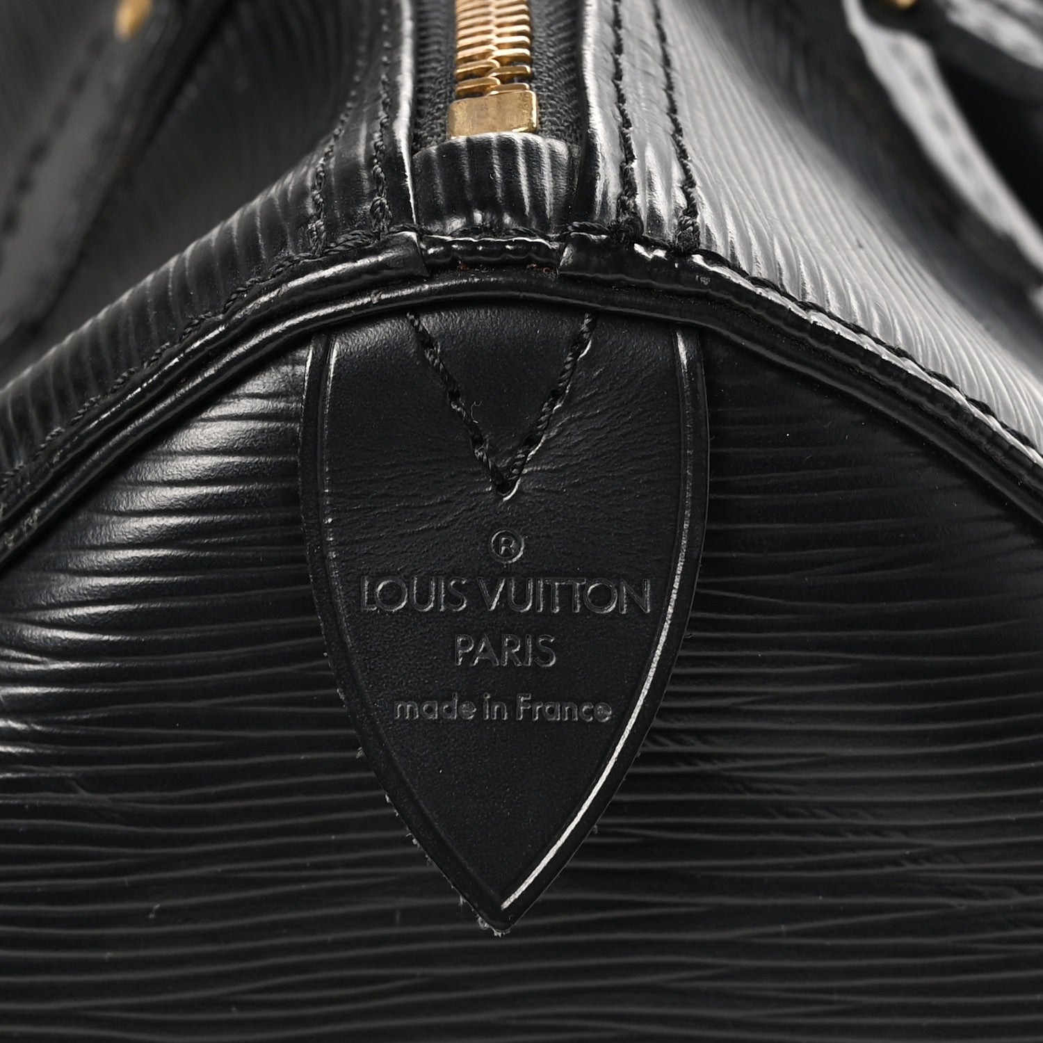 Louis Vuitton Epi Speedy 30 Black 7 of 13