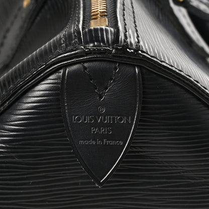 Louis Vuitton Epi Speedy 30 Black 7 of 13