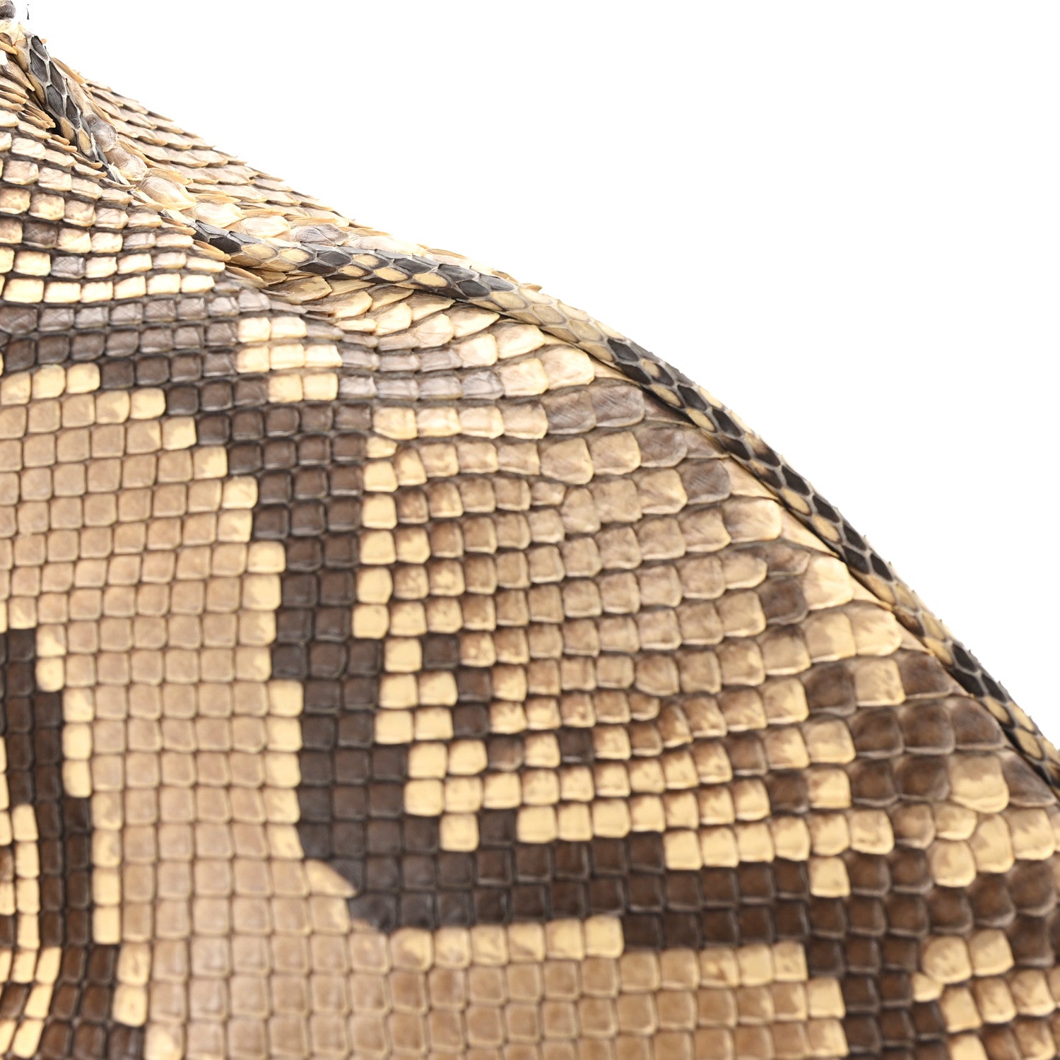Prada Snakeskin Logo Hobo Roccia 11 of 11