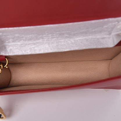 Gucci Calfskin Matelasse GG Marmont Mini Bag Hibiscus Red 5 of 8