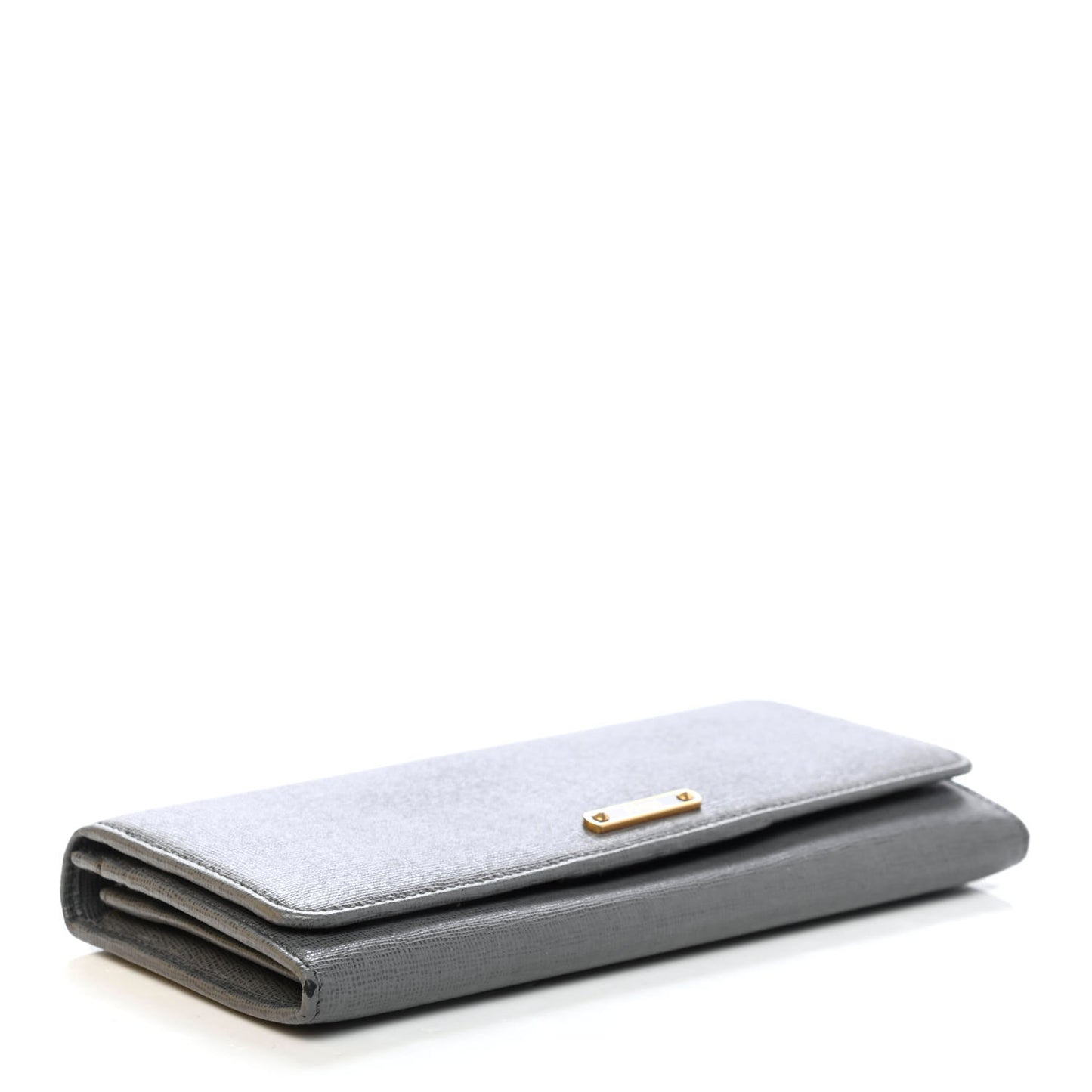 Vitello Elite Continental Wallet Grigio