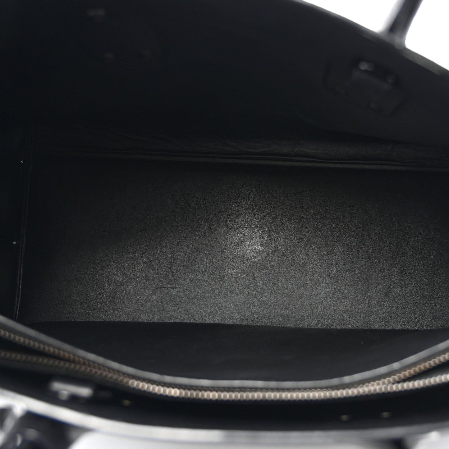 Grained Calfskin Large Sac de Jour Carryall Black