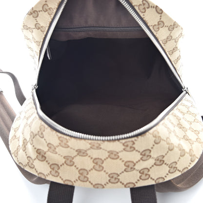Gucci Monogram Travel Backpack Dark Brown 5 of 10