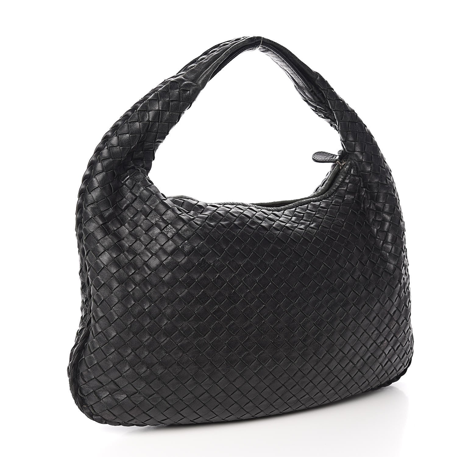 Bottega Veneta Nappa Intrecciato Medium Veneta Hobo Black 3 of 12