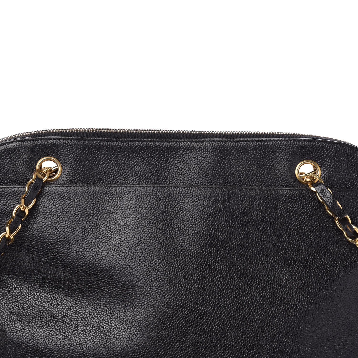 Chanel Caviar CC Shoulder Bag Black 11 of 11