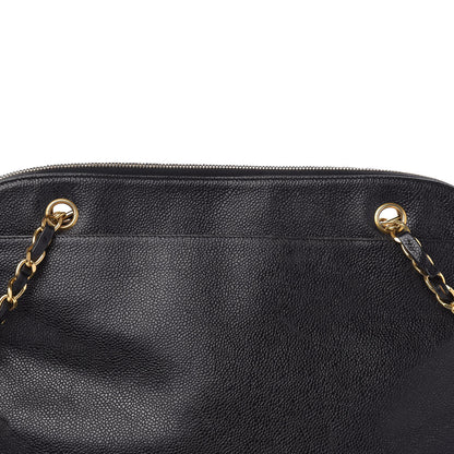 Chanel Caviar CC Shoulder Bag Black 11 of 11