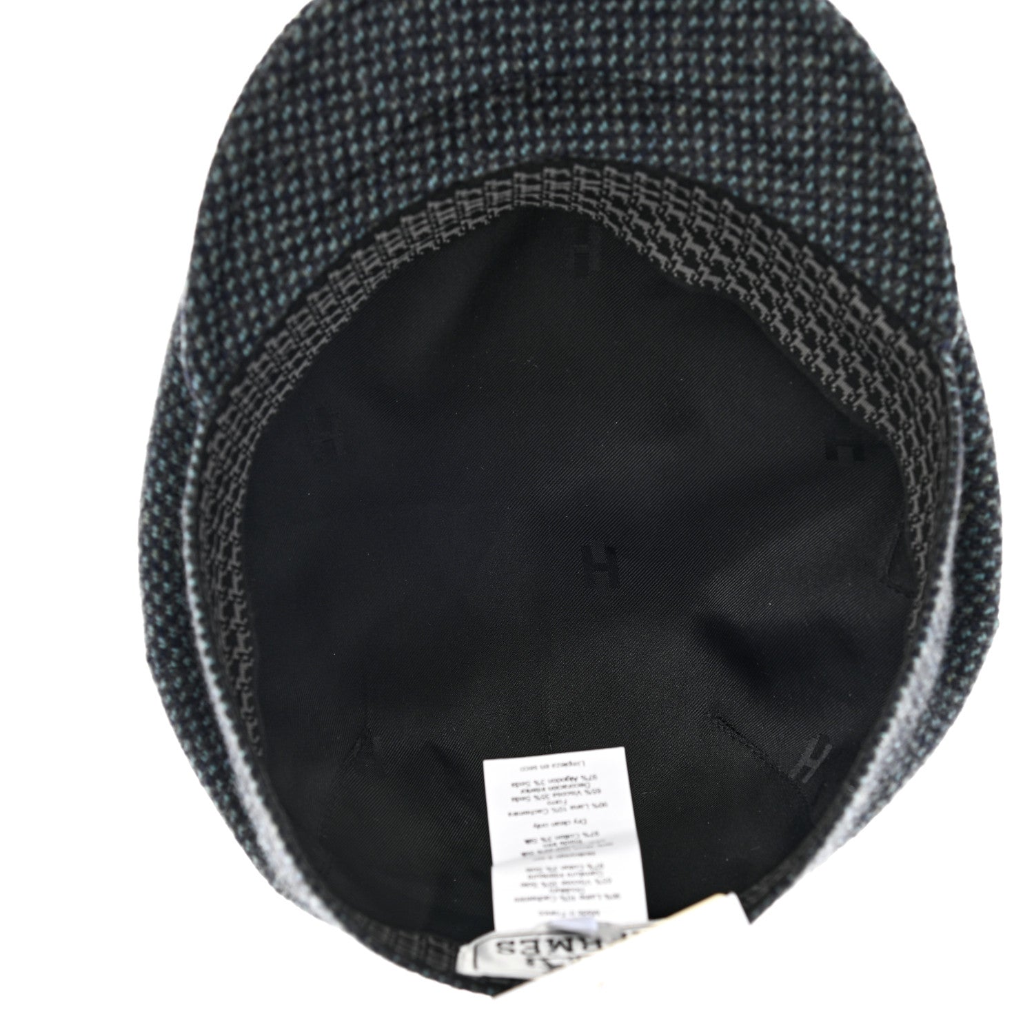 Hermes Wool Cashmere Dinard Cap 56 Bleu Payne 7 of 10