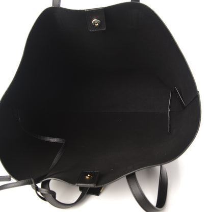 Saint Laurent Calfskin Large Shopping Tote Black 6 of 12
