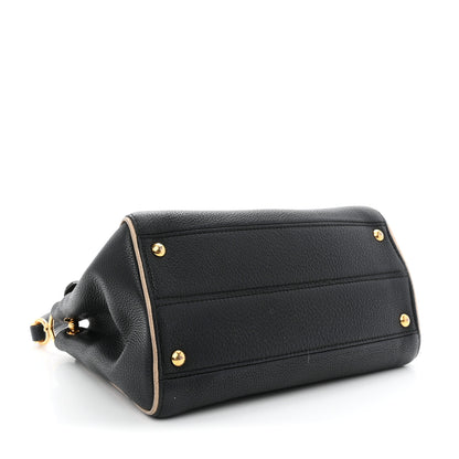 Louis Vuitton Grained Calfskin Monogram Double V Black 4 of 10