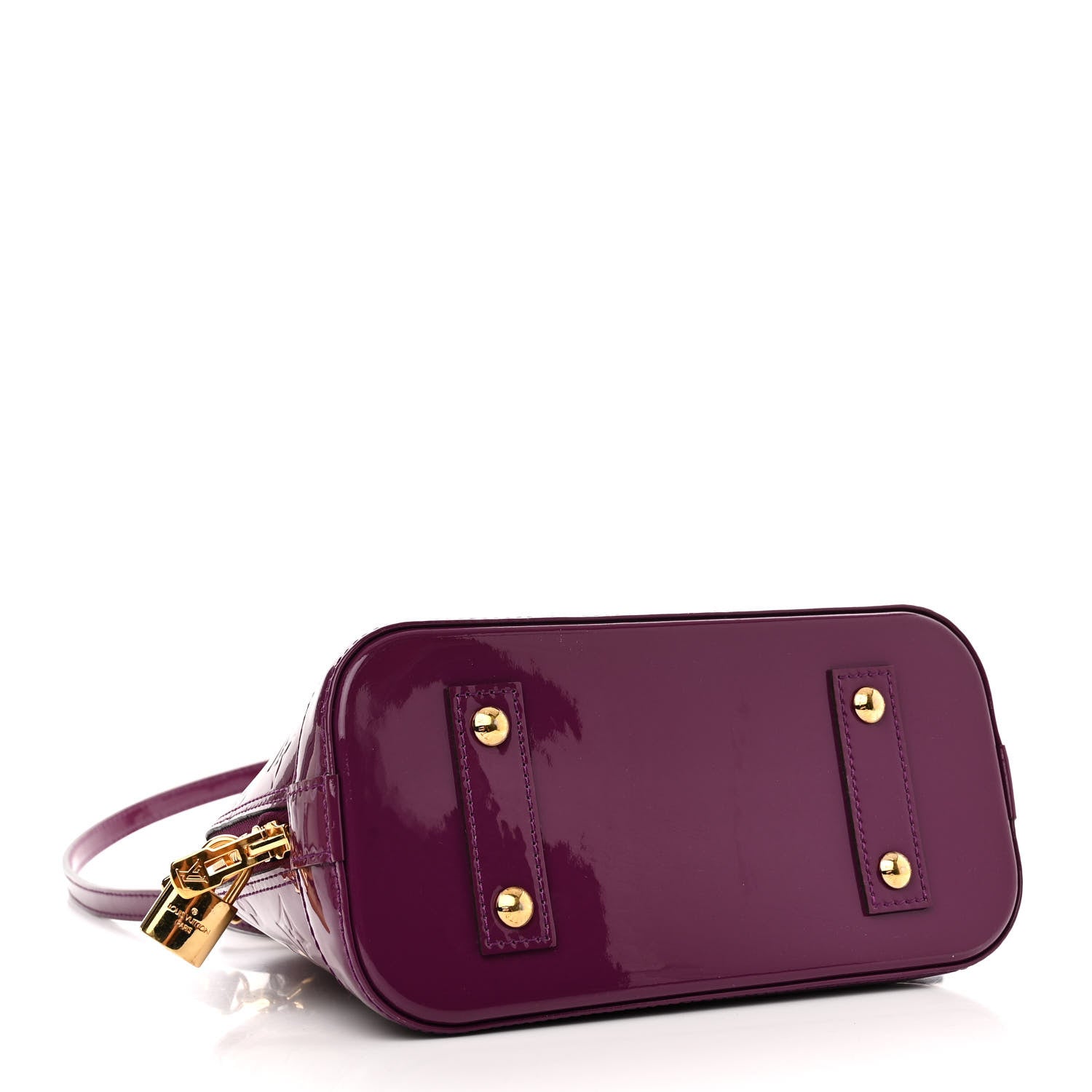 Louis Vuitton Vernis Alma BB Amethyste 4 of 10