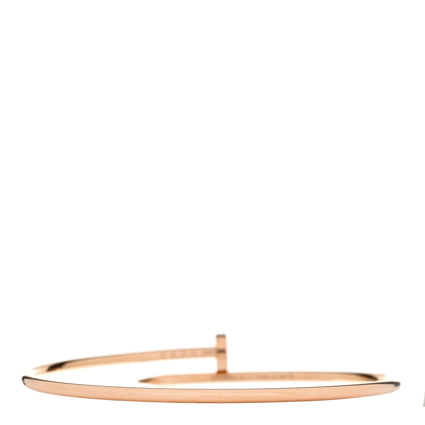 18K Pink Gold Small Juste Un Clou Bracelet 19