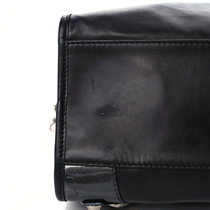 Balenciaga Smooth Calfskin Metallic Patent Giant 12 Silver Hardware City Black Gris 10 of 22
