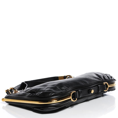 Jimmy Choo Leather Arianne Shoulder Bag Black 4 of 7