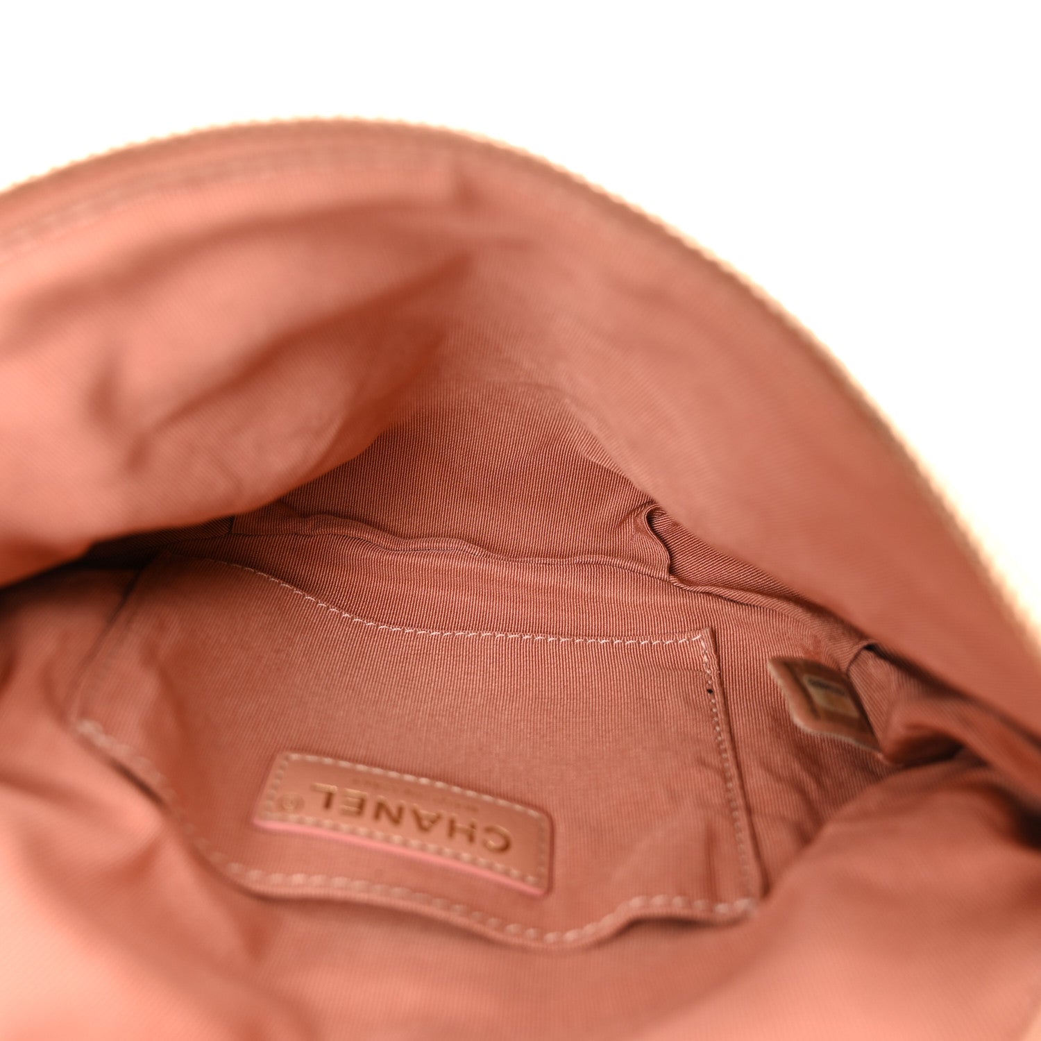 Chanel Calfskin Quilted Banane Waist Bag Fanny Pack Pink 5 of 10