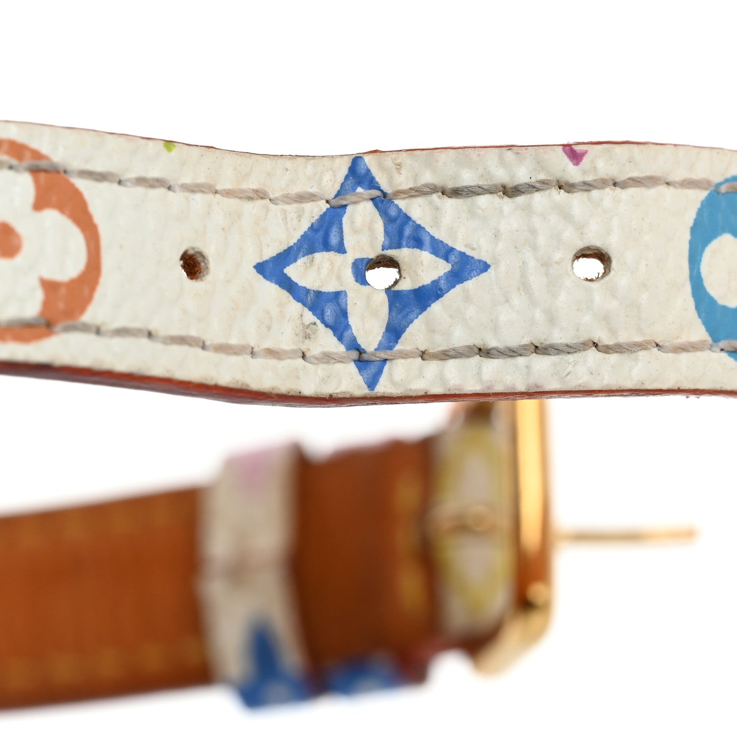 Louis Vuitton Monogram Multicolor Address Bracelet White 8 of 8
